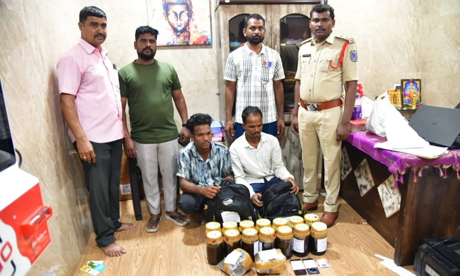 Vizag NCB Busts Hashish Oil Ring: 5 Arrested with 4kg Contraband!